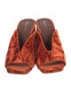 Alohas Velvet Slides