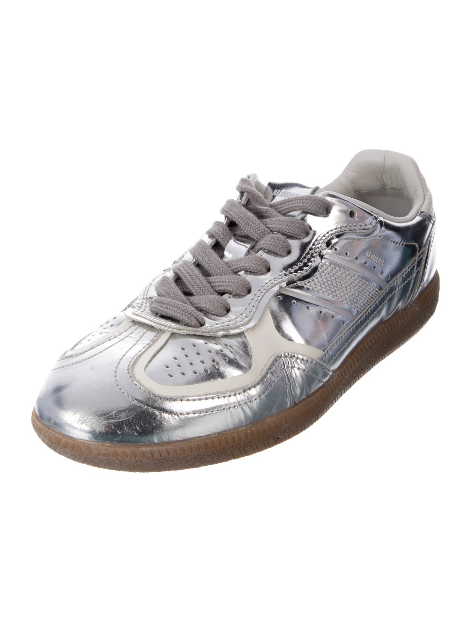 Alohas Patent Leather Sneakers