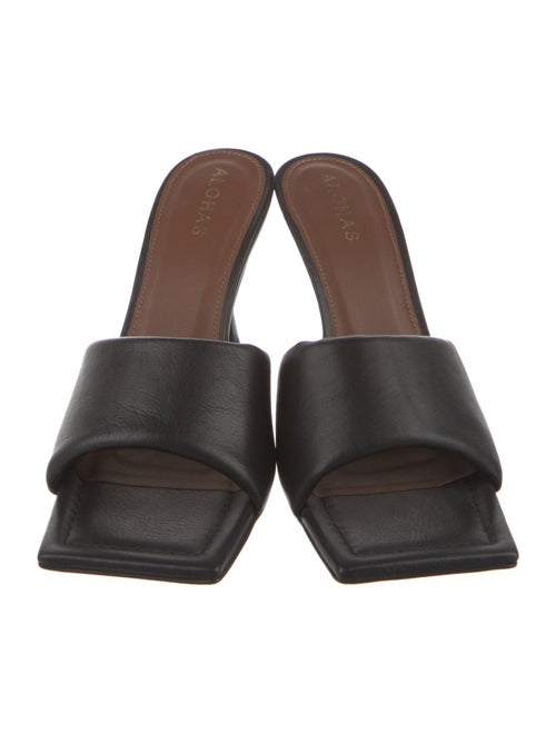 Alohas Leather Slides