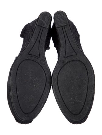 Alohas Canvas Colorblock Pattern Pumps