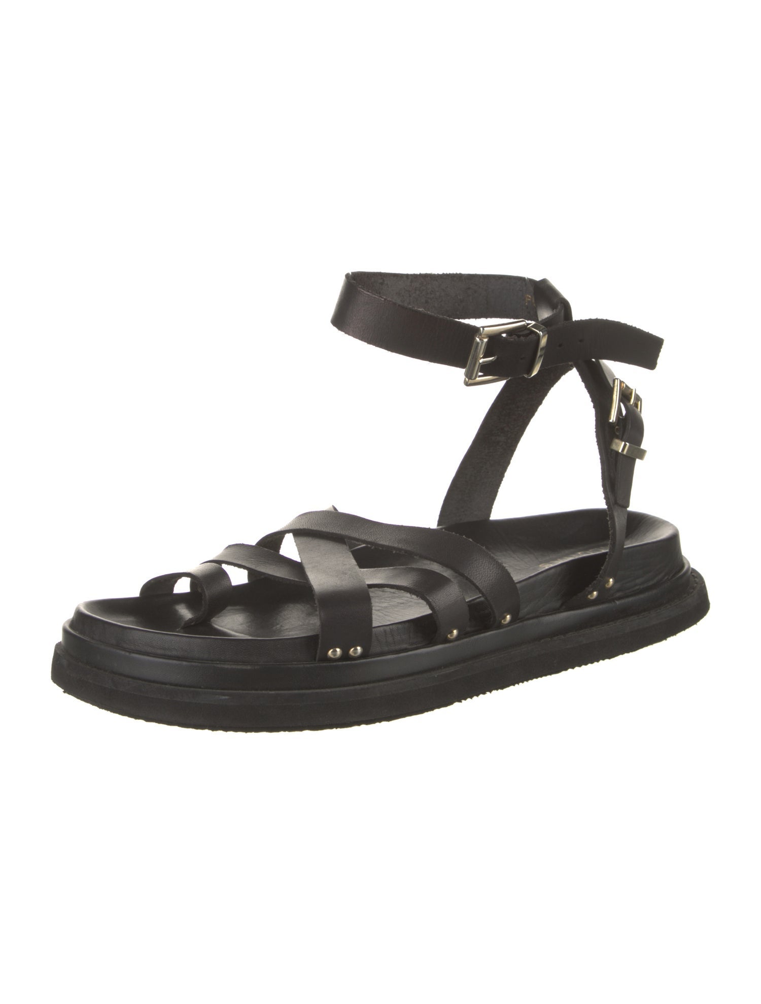 Alohas Leather Gladiator Sandals