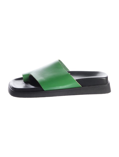 Alohas Leather Slides
