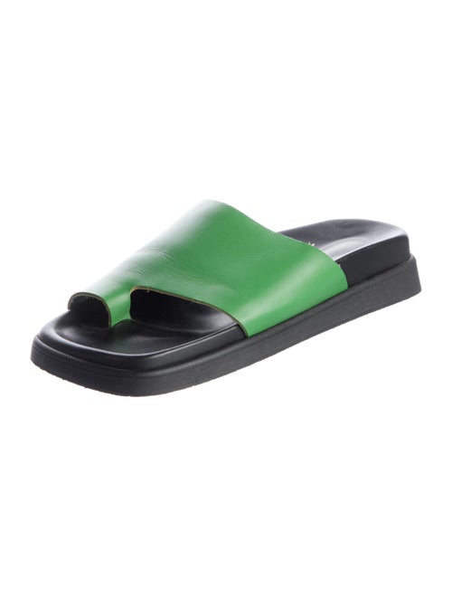 Alohas Leather Slides