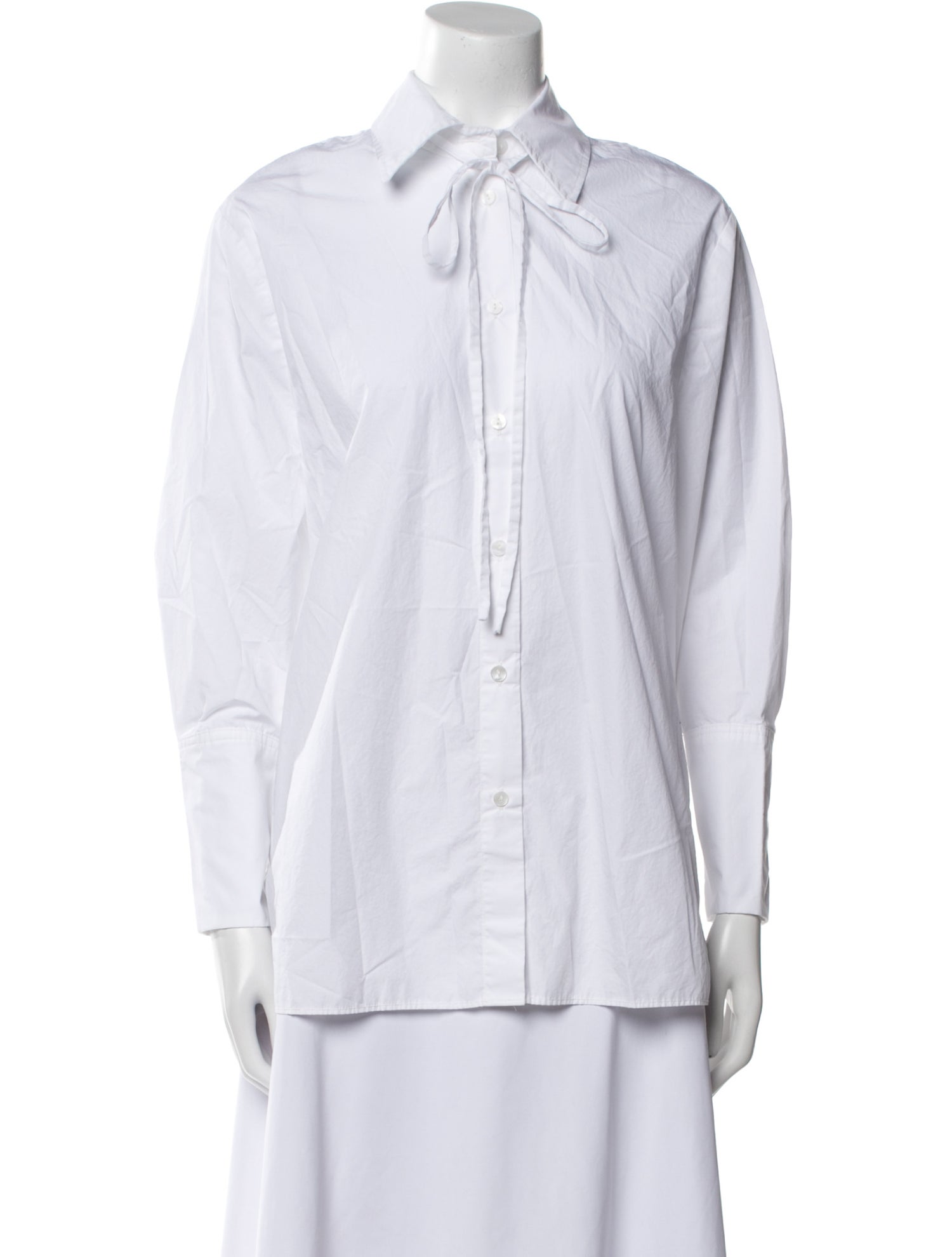 Alohas Long Sleeve Button-Up Top