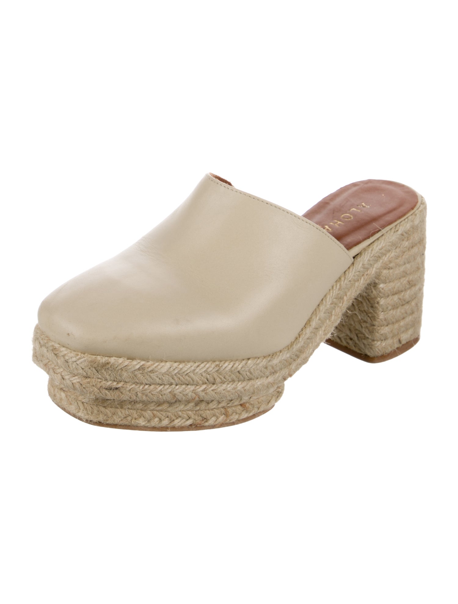 Alohas Leather Espadrilles