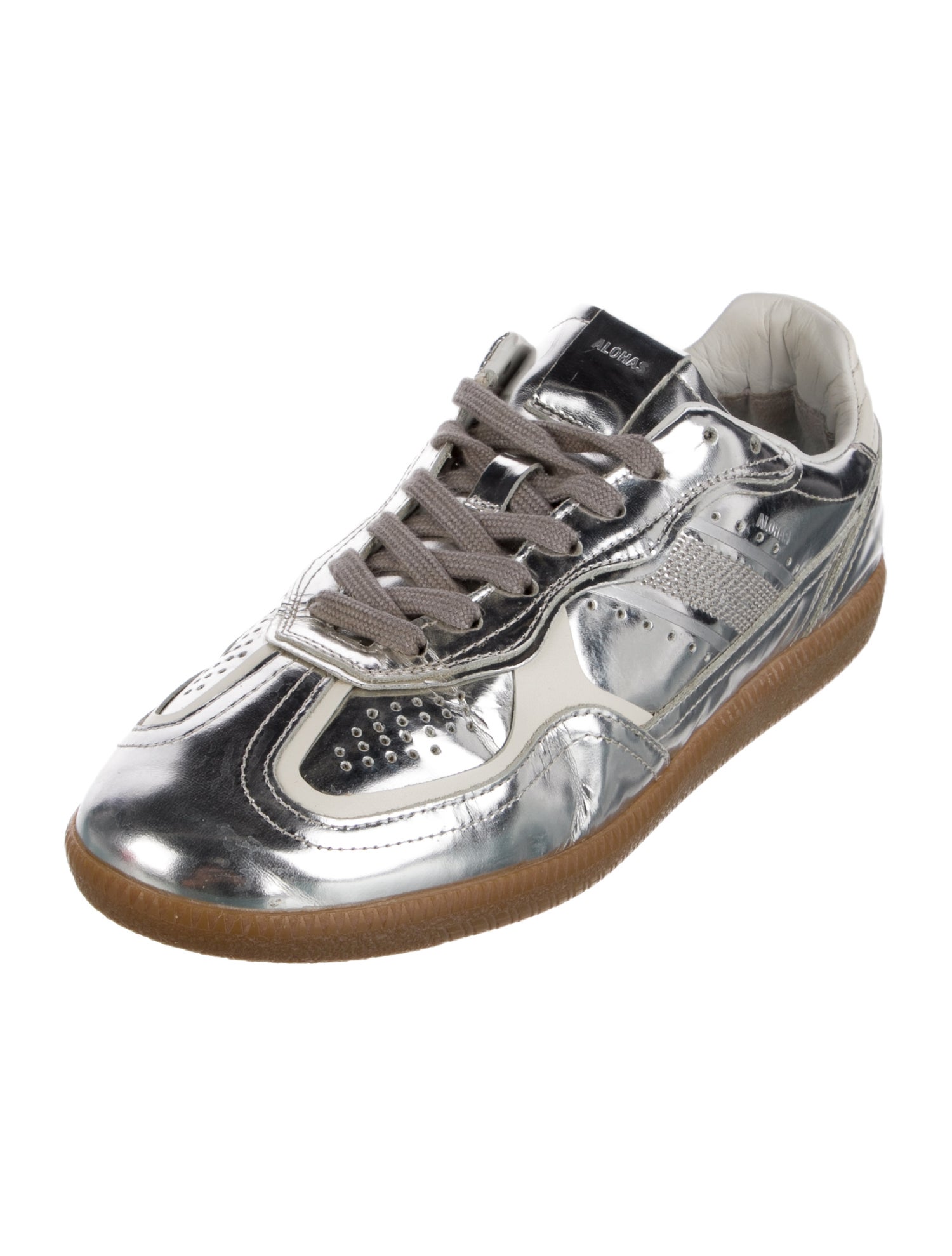 Alohas Patent Leather Sneakers