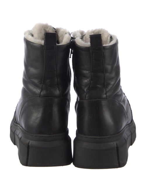 Alohas Leather Combat Boots