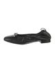 Alohas Leather Bow Accents Ballet Flats