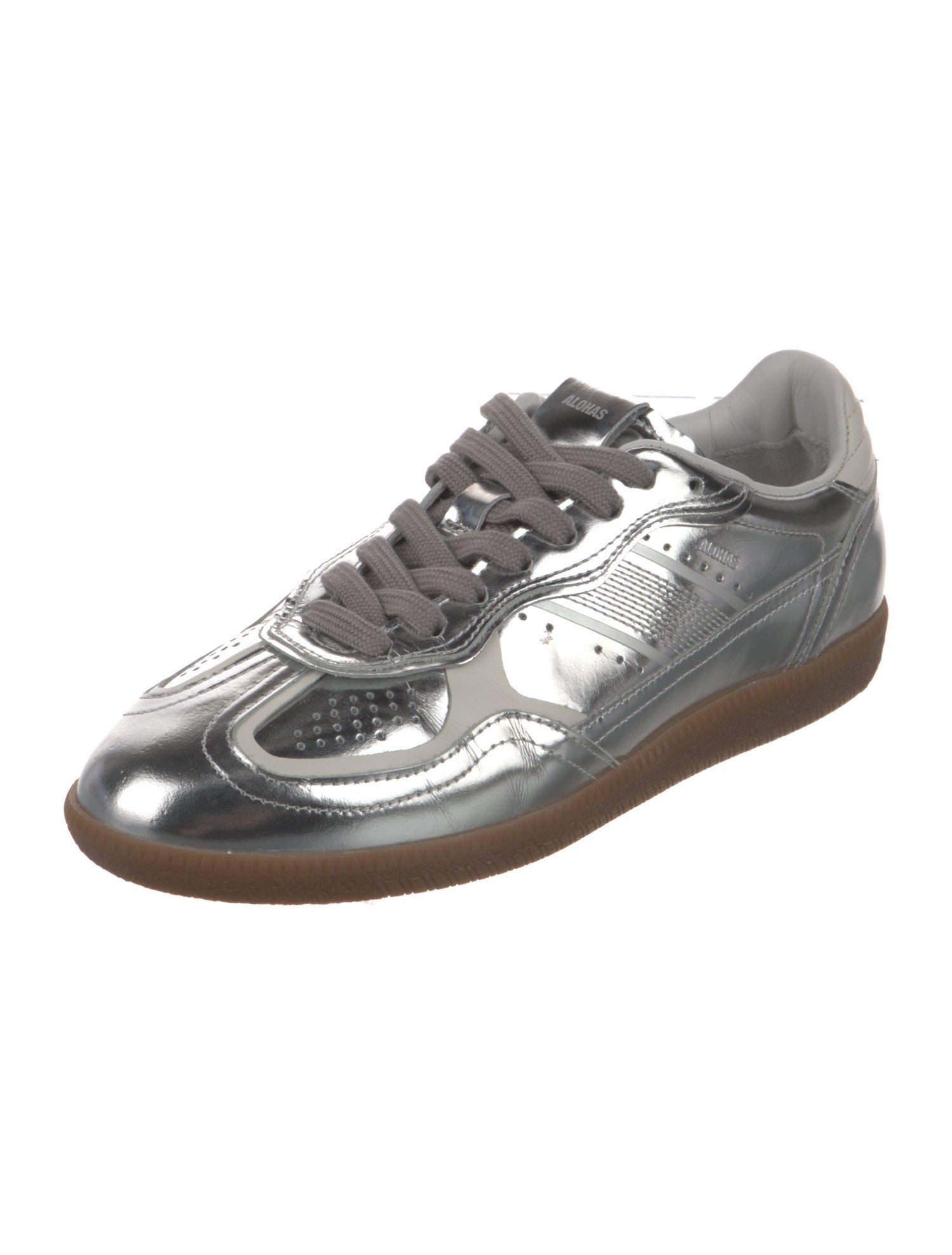 Alohas Patent Leather Sneakers