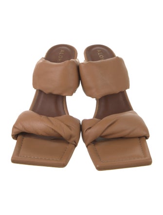 Alohas Leather Slides