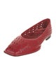 Alohas Leather Lasercut Accents Flats