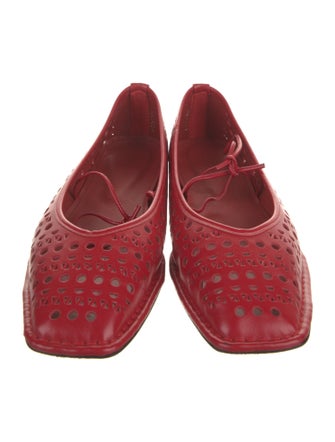 Alohas Leather Lasercut Accents Flats