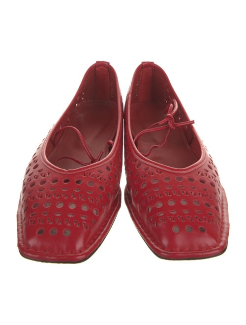 Alohas Leather Lasercut Accents Flats