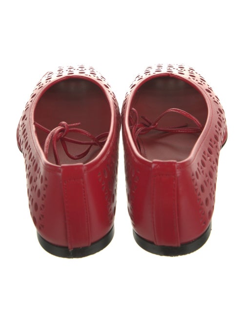 Alohas Leather Lasercut Accents Flats