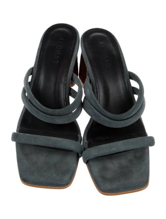 Alohas Suede Slides