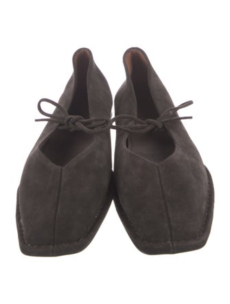 Alohas Suede D'Orsay Flats