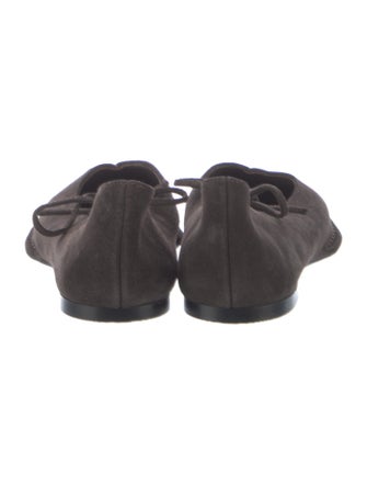 Alohas Suede D'Orsay Flats