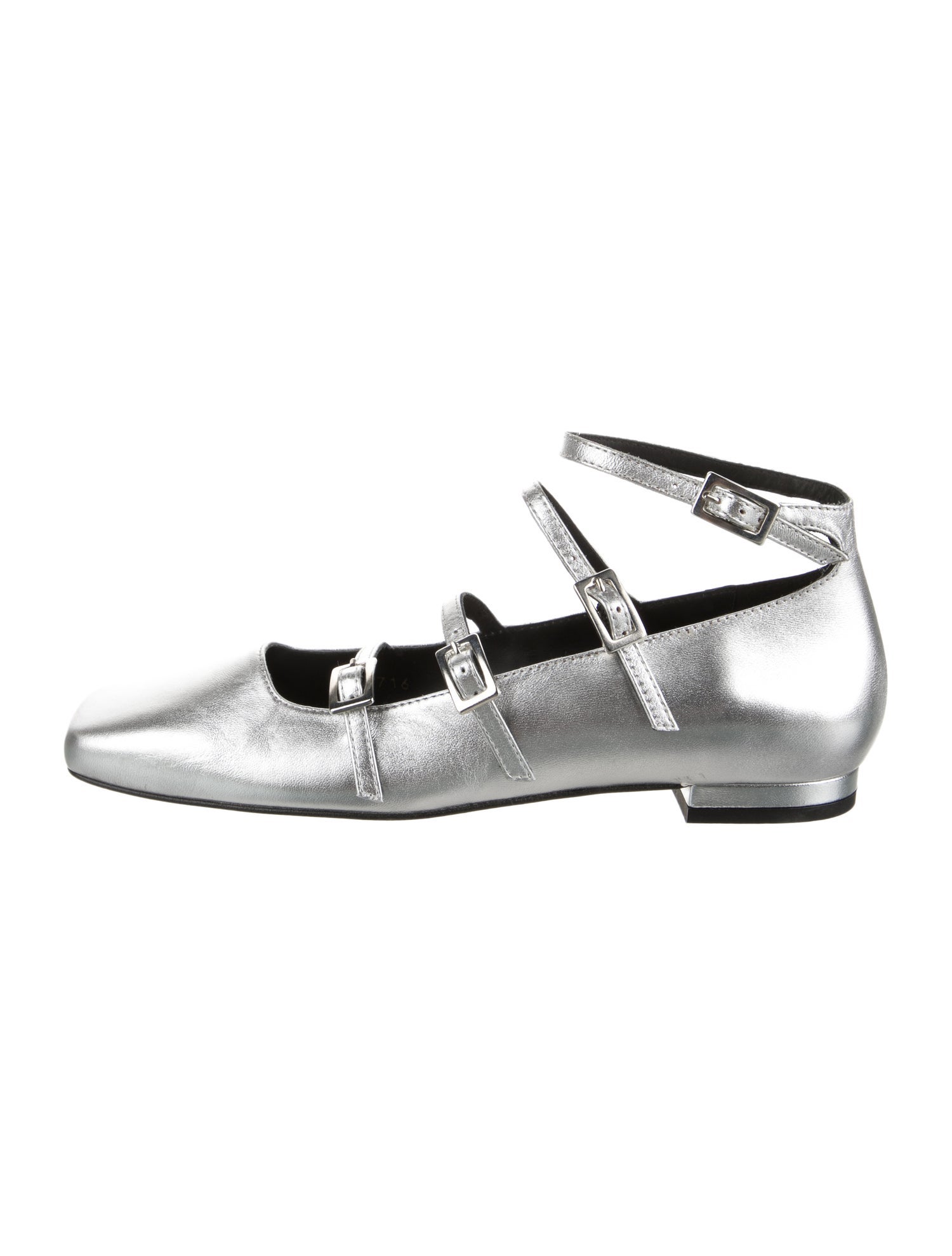 Alohas Leather Mary Jane Flats w/ Tags