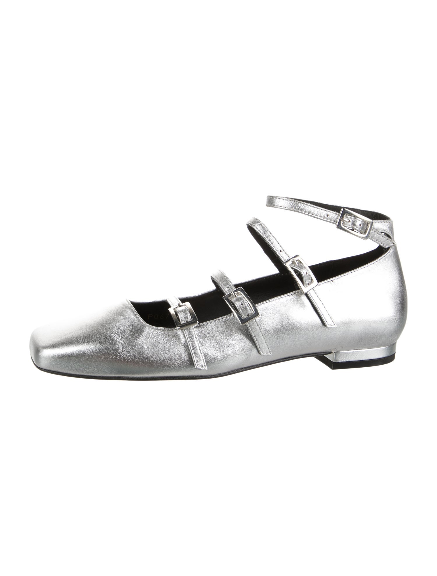 Alohas Leather Mary Jane Flats w/ Tags