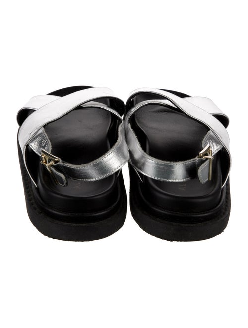 Alohas Leather Slingback Sandals