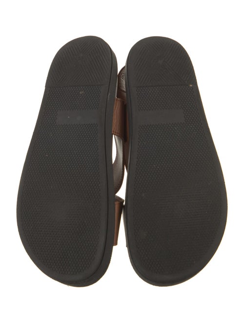 Alohas Leather Slingback Sandals