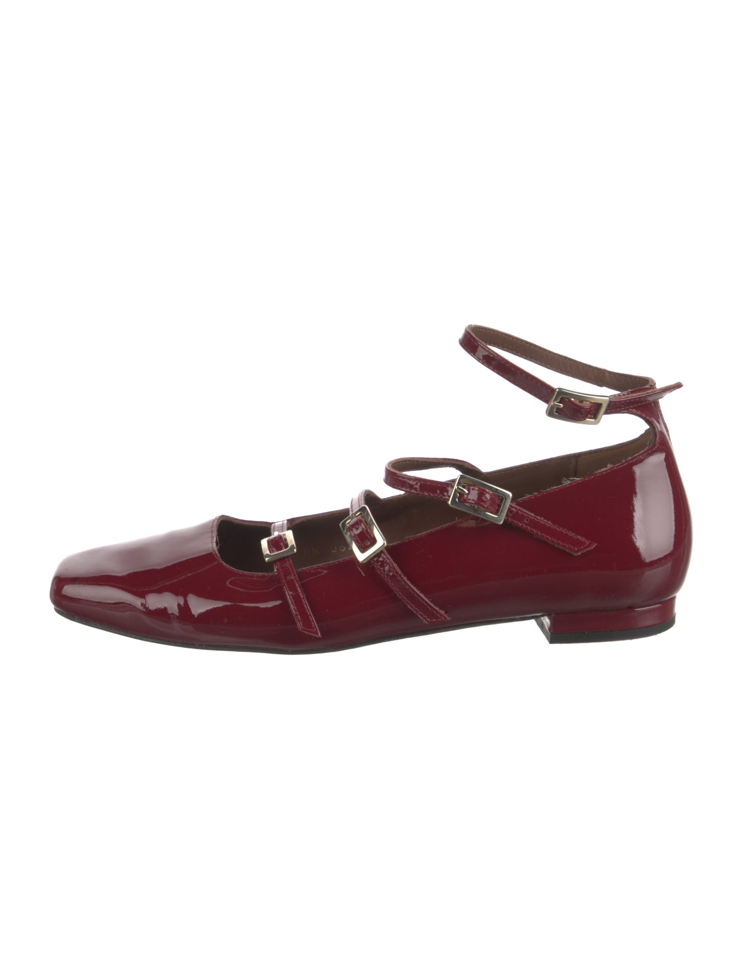 Alohas Patent Leather Mary Jane Flats