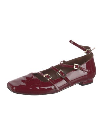 Alohas Patent Leather Mary Jane Flats