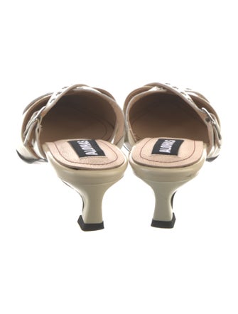 Alohas Patent Leather Mules