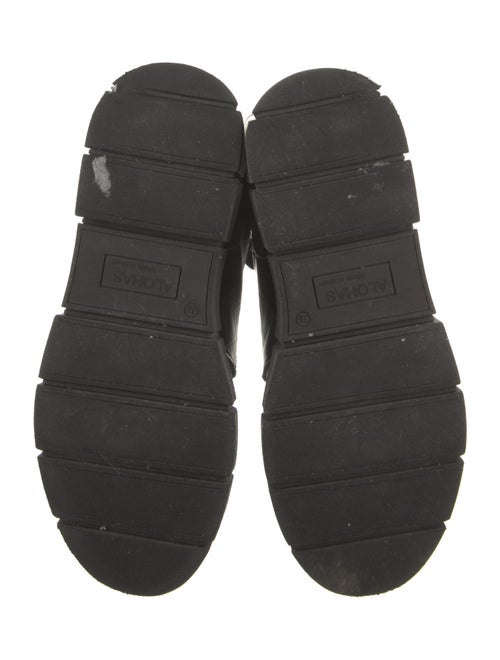 Alohas Leather Combat Boots