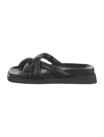 Alohas Leather Slides