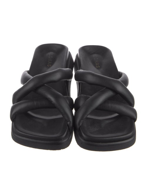 Alohas Leather Slides