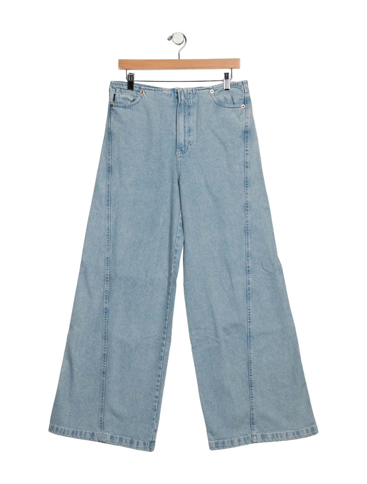 Alohas High-Rise Wide Leg Jeans