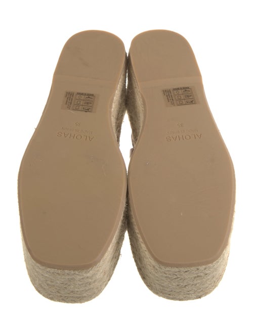 Alohas Leather Espadrilles