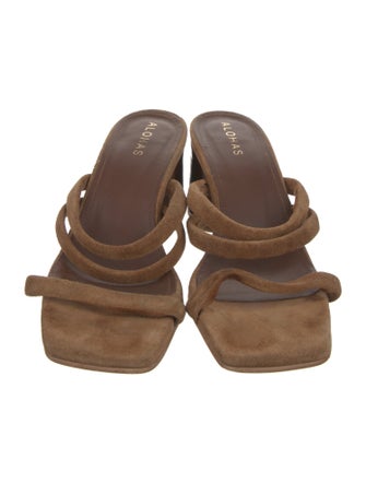 Alohas Suede Slides
