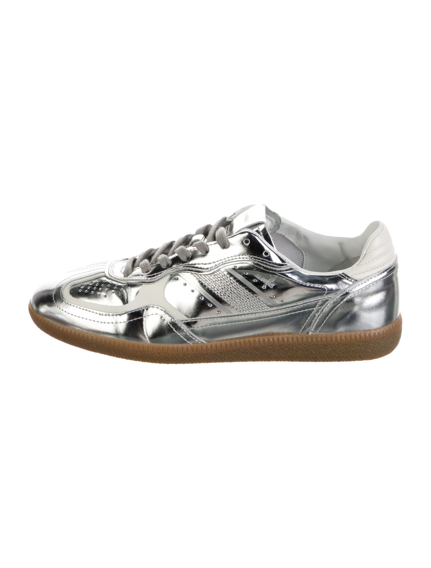 Alohas Patent Leather Lasercut Accents Sneakers