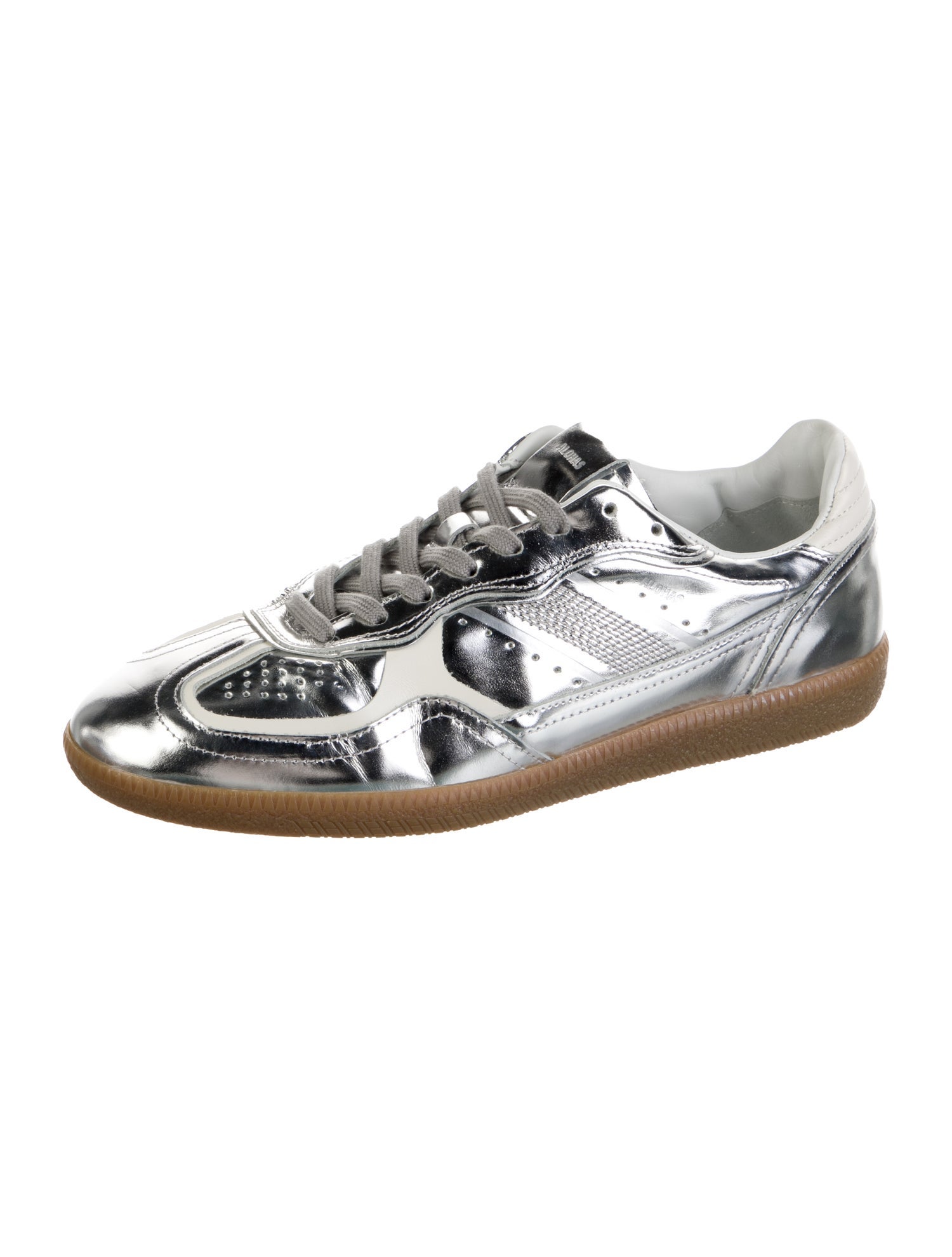 Alohas Patent Leather Lasercut Accents Sneakers