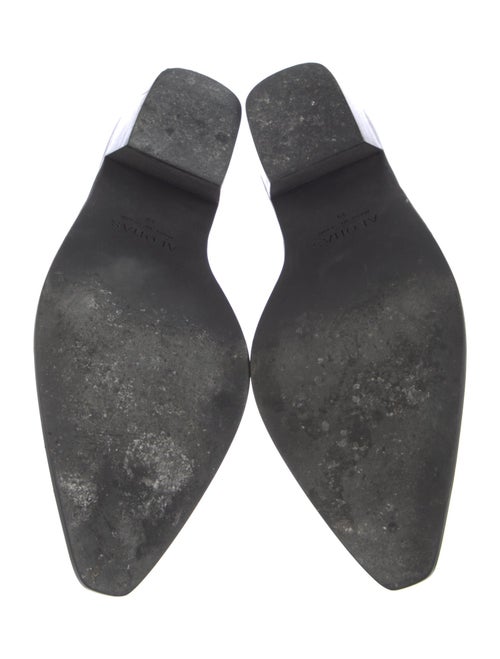 Alohas Leather Studded Accents Mules