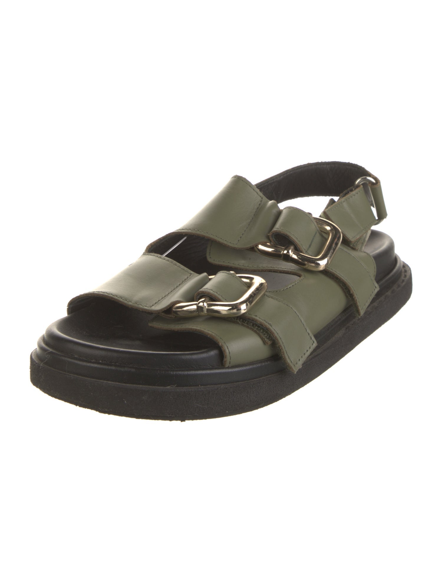 Alohas Leather Slides