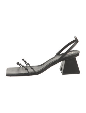 Alohas Leather Slingback Sandals