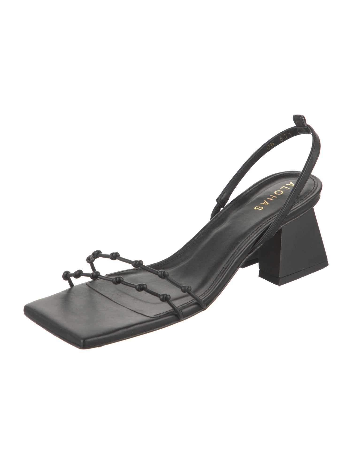 Alohas Leather Slingback Sandals