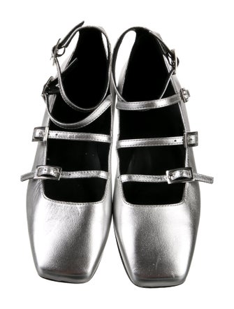 Alohas Leather Mary Jane Flats