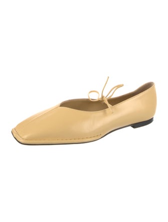 Alohas Leather Ballet Flats