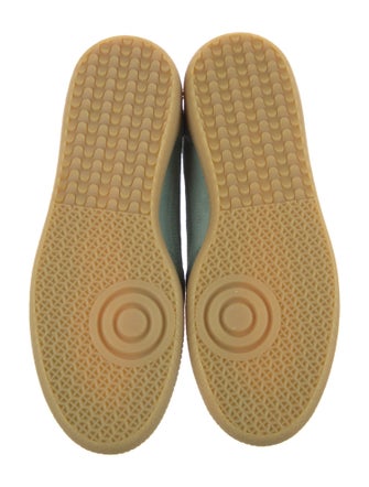 Alohas Suede Colorblock Pattern Sneakers