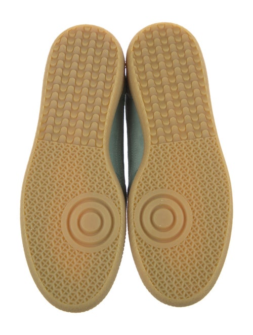 Alohas Suede Colorblock Pattern Sneakers