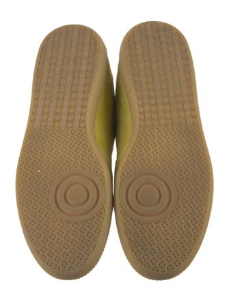 Alohas Leather Colorblock Pattern Sneakers