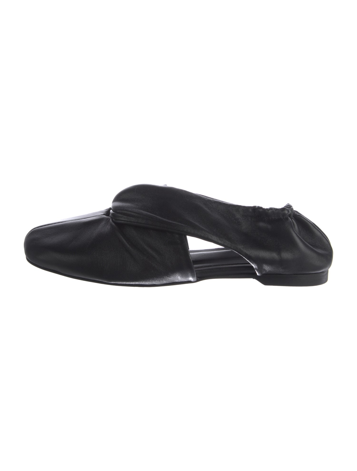 Alohas Leather D'Orsay Flats w/ Tags