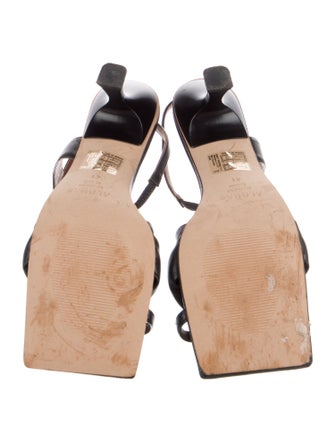 Alohas Leather Slingback Sandals