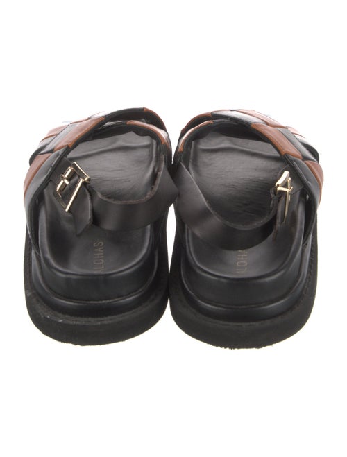 Alohas Leather Slingback Sandals