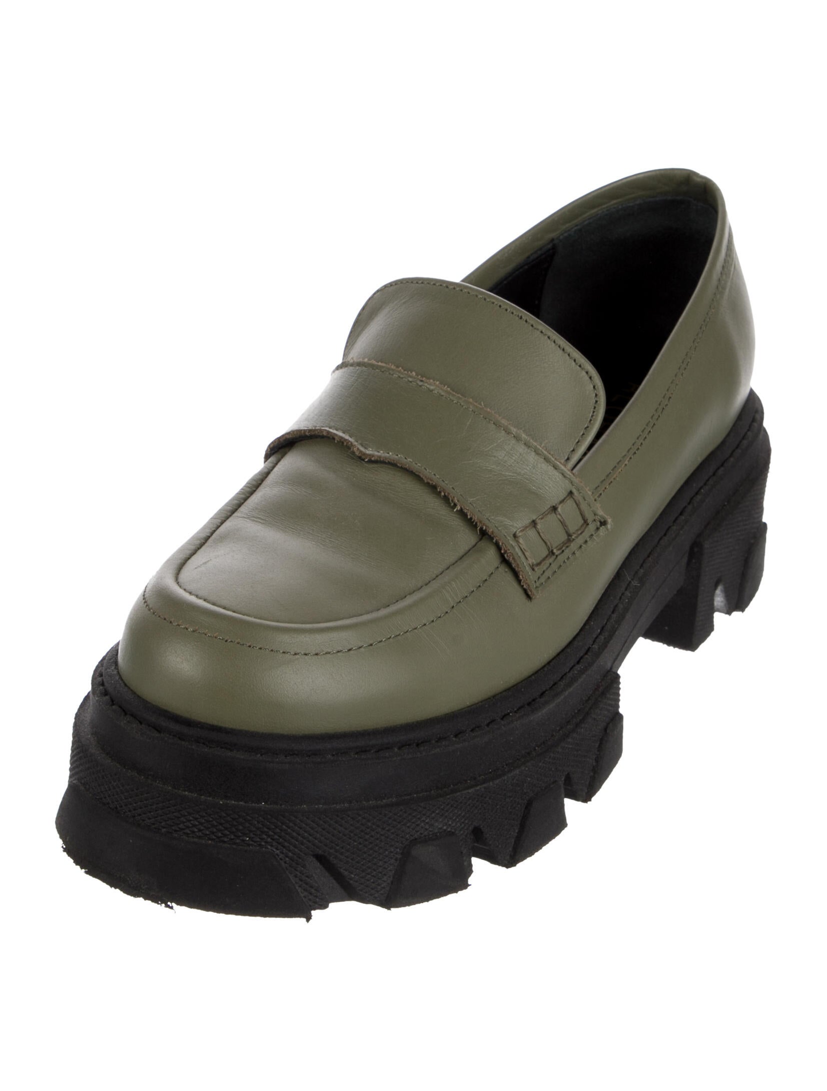 Alohas Leather Loafers