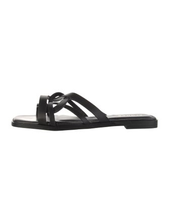 Alohas Leather Slides